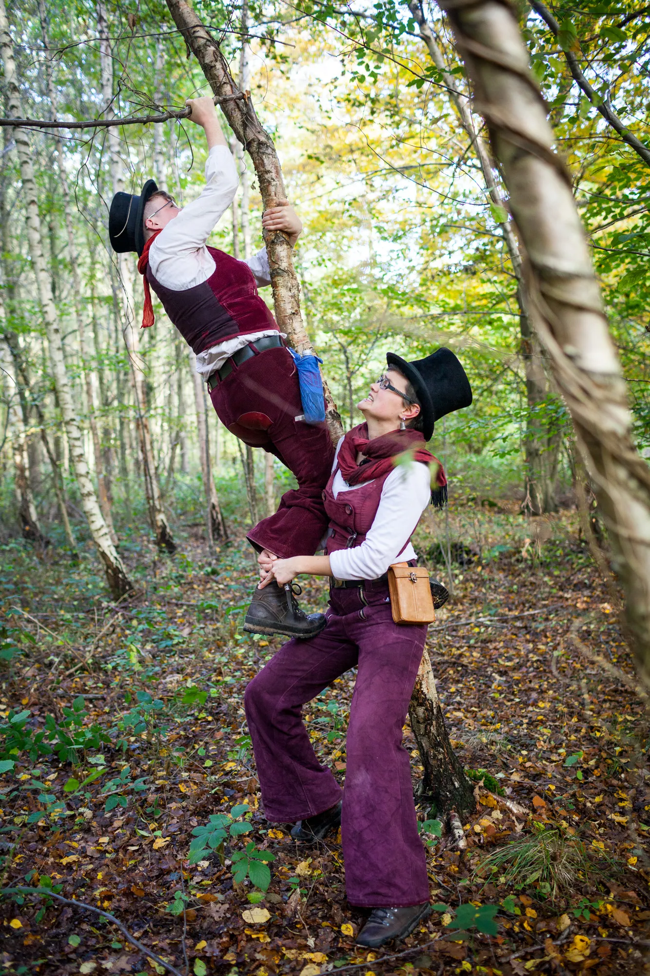 Brauchtum Stenz – Porträt einer Frau auf der Walz während ihrer handwerklichen Wanderschaft
